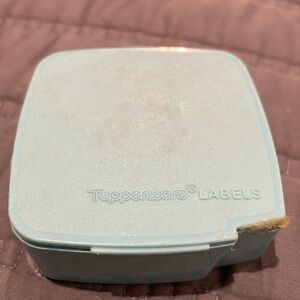 Vintage Tupperware Labels